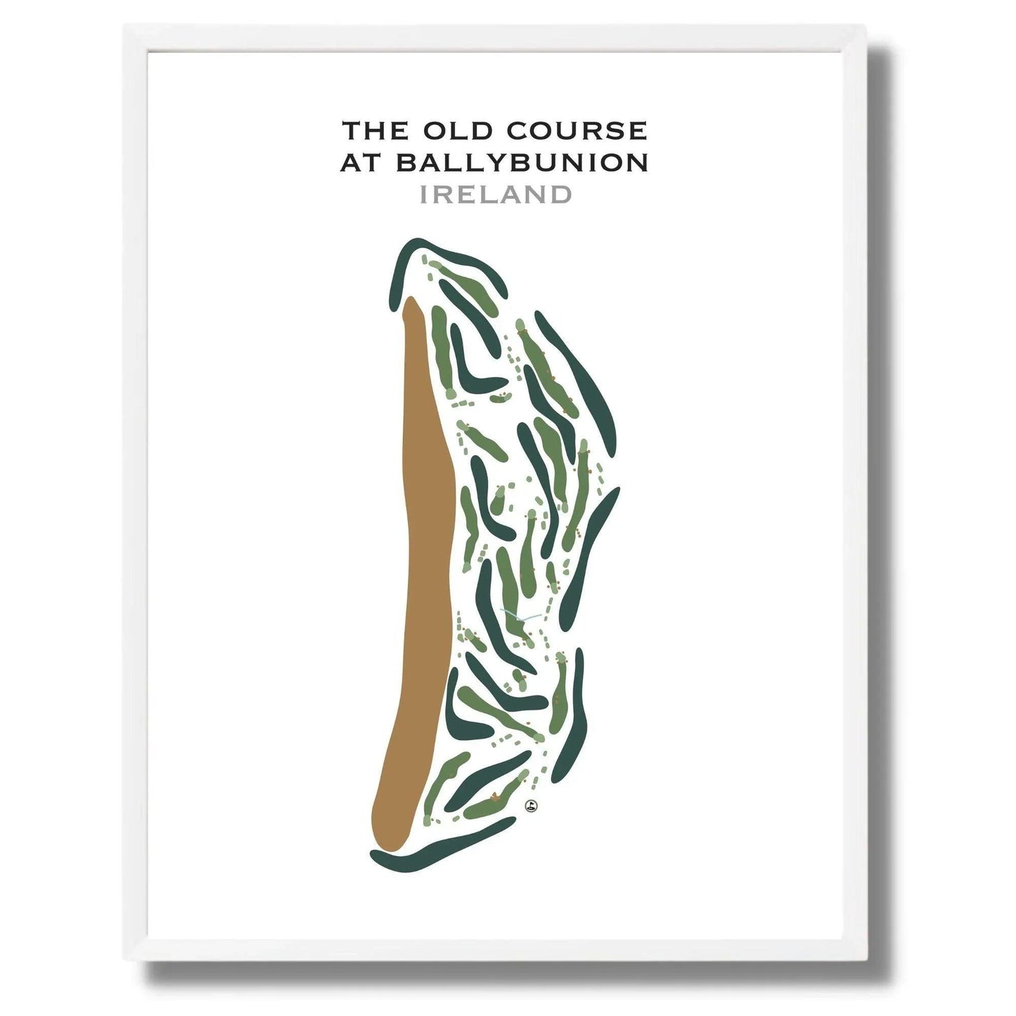 The Old Course at Ballybunion Golf Club, Ireland - Printed Golf Course