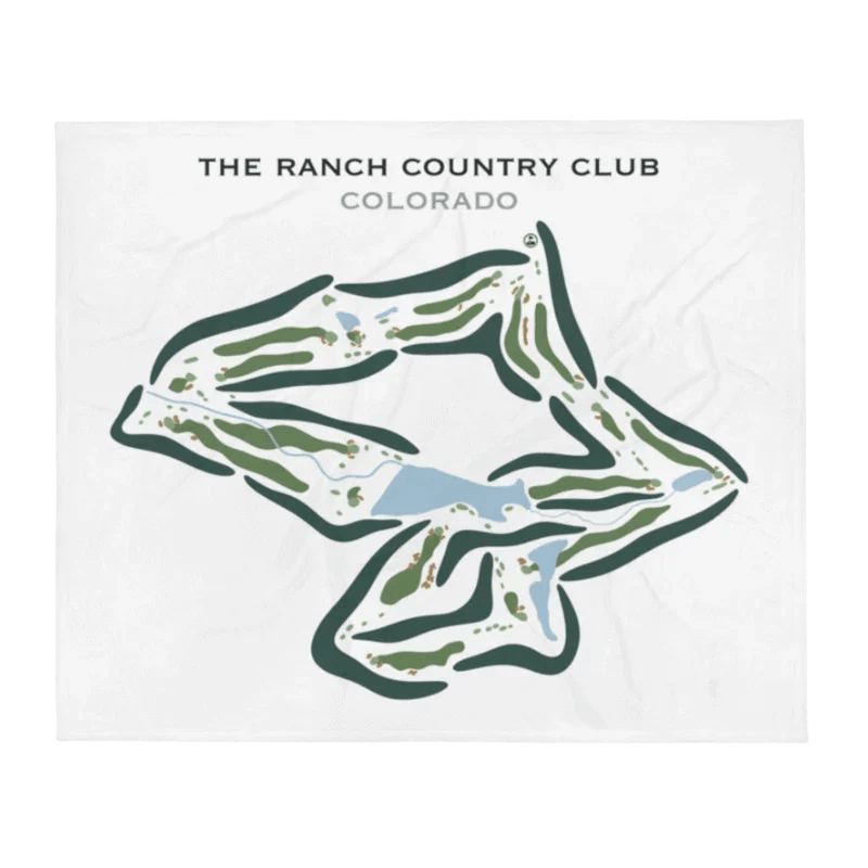 The Ranch Country Club, Colorado - Printed Golf Courses