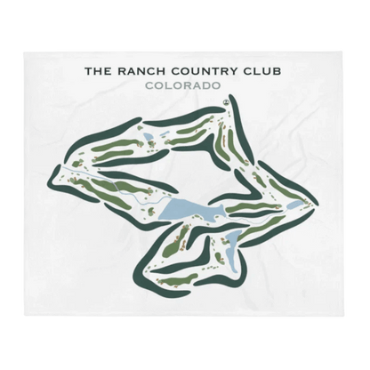 The Ranch Country Club, Colorado - Printed Golf Courses