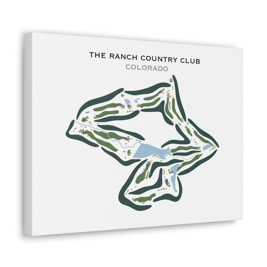The Ranch Country Club, Colorado - Printed Golf Courses