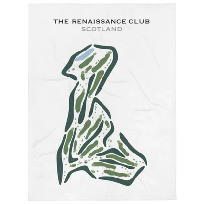 The Renaissance Club, Scotland - Printed Golf Course