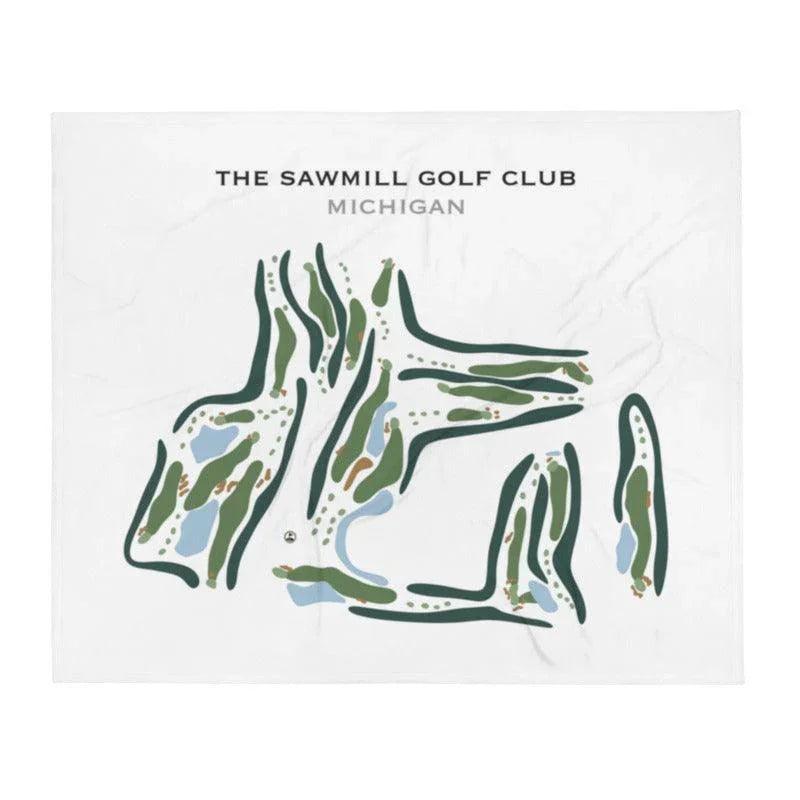 The Sawmill Golf Club, Michigan - Printed Golf Courses