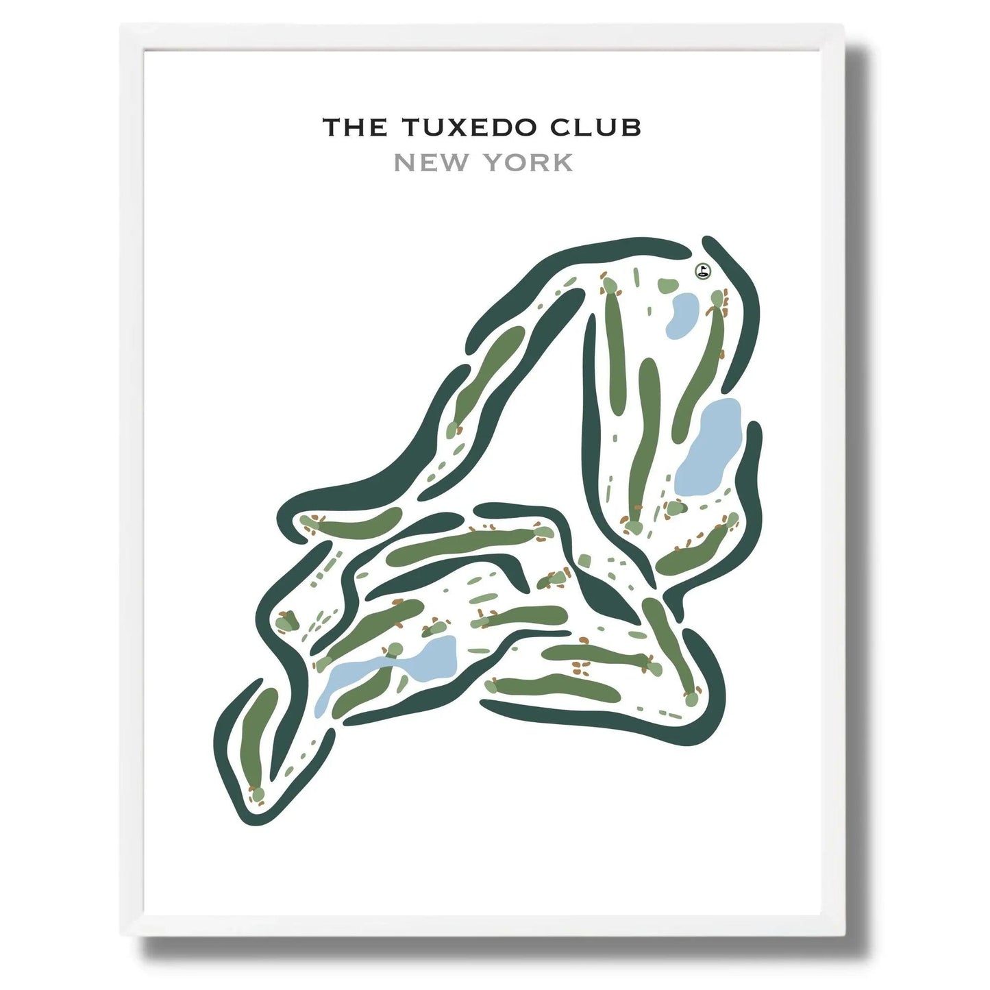 The Tuxedo Club, New York - Printed Golf Courses