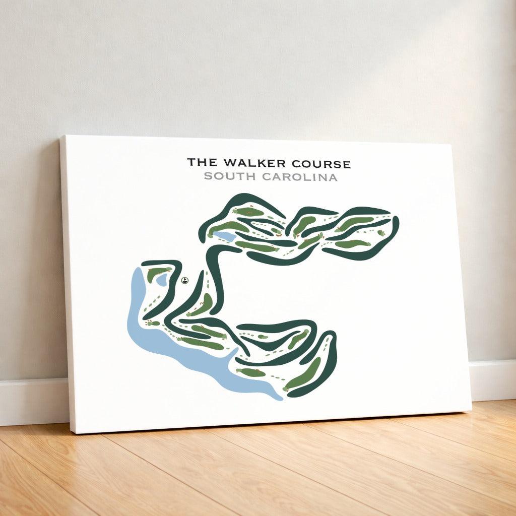 The Walker Course, South Carolina - Printed Golf Courses