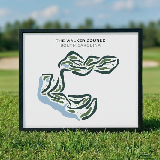 The Walker Course, South Carolina - Printed Golf Courses