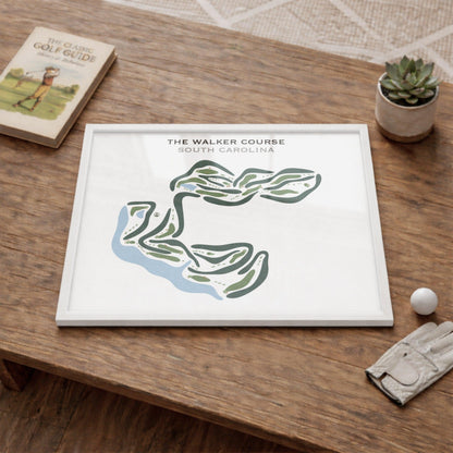 The Walker Course, South Carolina - Printed Golf Courses