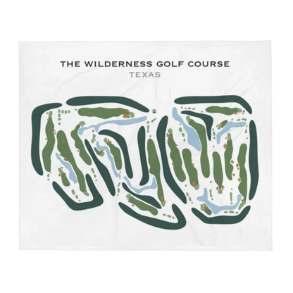 The Wilderness Golf Course, Texas - Printed Golf Courses