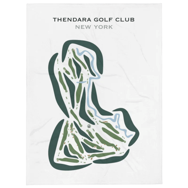 Thendara Golf Club, New York - Printed Golf Courses