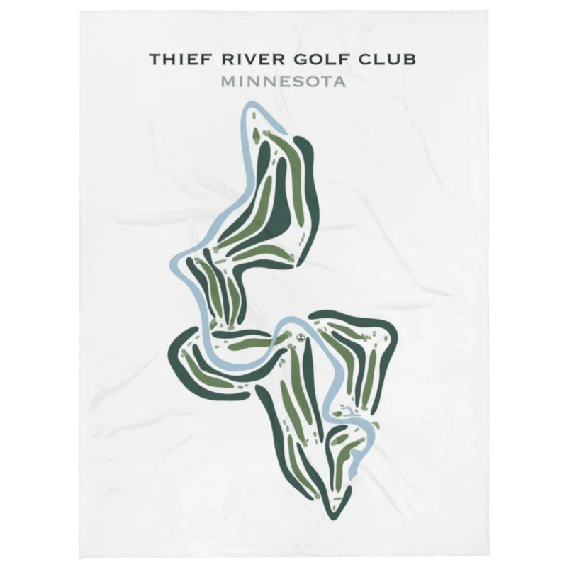Thief River Golf Club, Minnesota - Printed Golf Courses