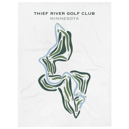 Thief River Golf Club, Minnesota - Printed Golf Courses