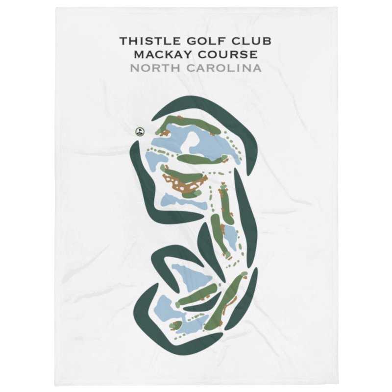 Thistle Golf Club, MacKay Course, North Carolina - Printed Golf Courses
