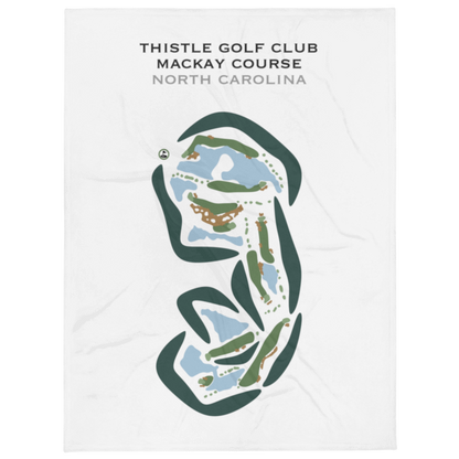 Thistle Golf Club, MacKay Course, North Carolina - Printed Golf Courses