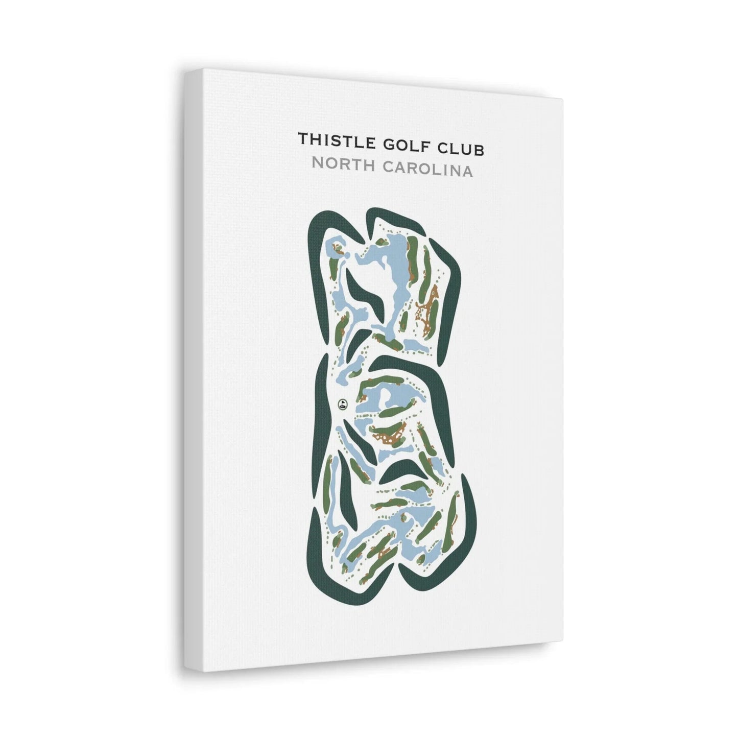 Thistle Golf Club, North Carolina - Printed Golf Courses