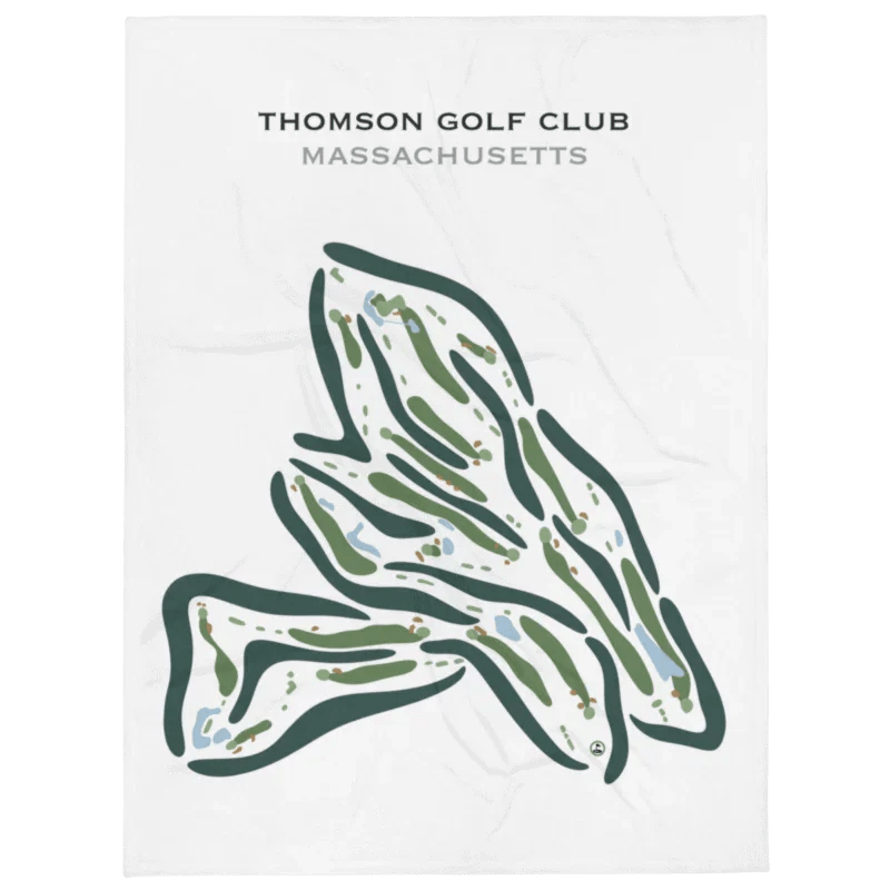 Thomson Golf Club, Massachusetts - Printed Golf Courses