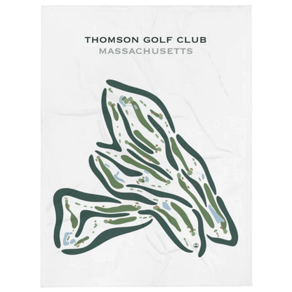 Thomson Golf Club, Massachusetts - Printed Golf Courses