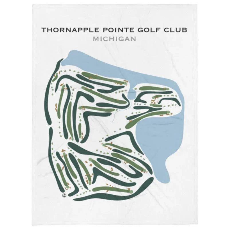 Thornapple Pointe Golf Club, Michigan - Printed Golf Courses
