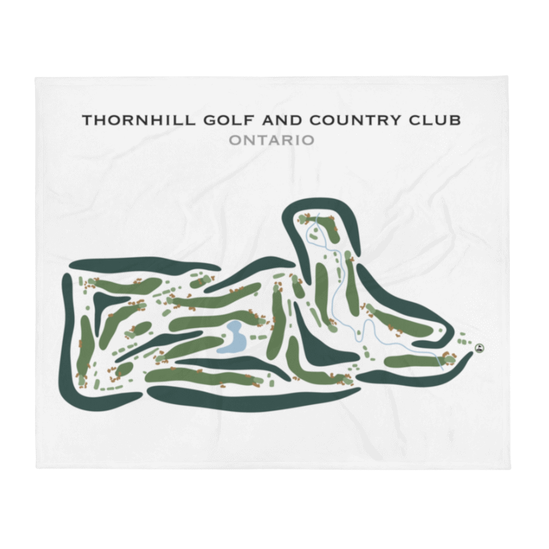 Thornhill Golf & Country Club, Ontario, Canada - Printed Golf Courses