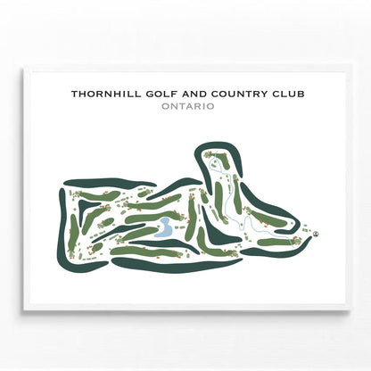 Thornhill Golf & Country Club, Ontario, Canada - Printed Golf Courses