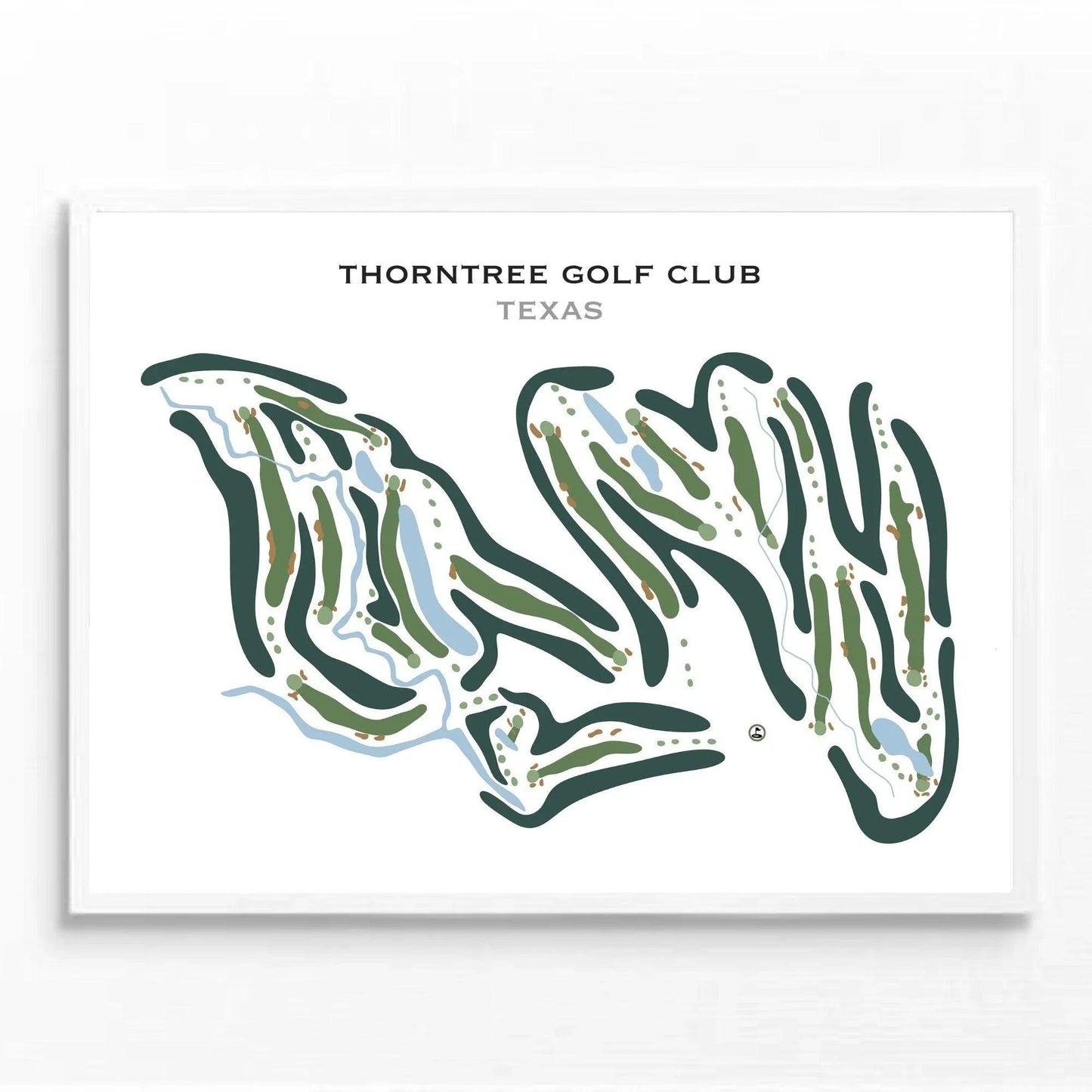 Thorntree Golf Club, Texas - Printed Golf Courses