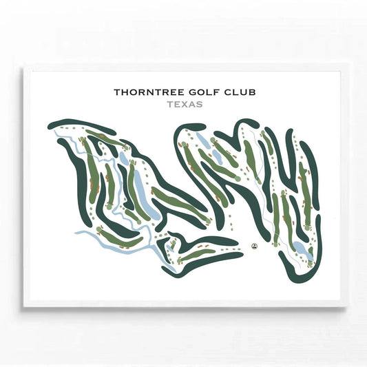 Thorntree Golf Club, Texas - Printed Golf Courses