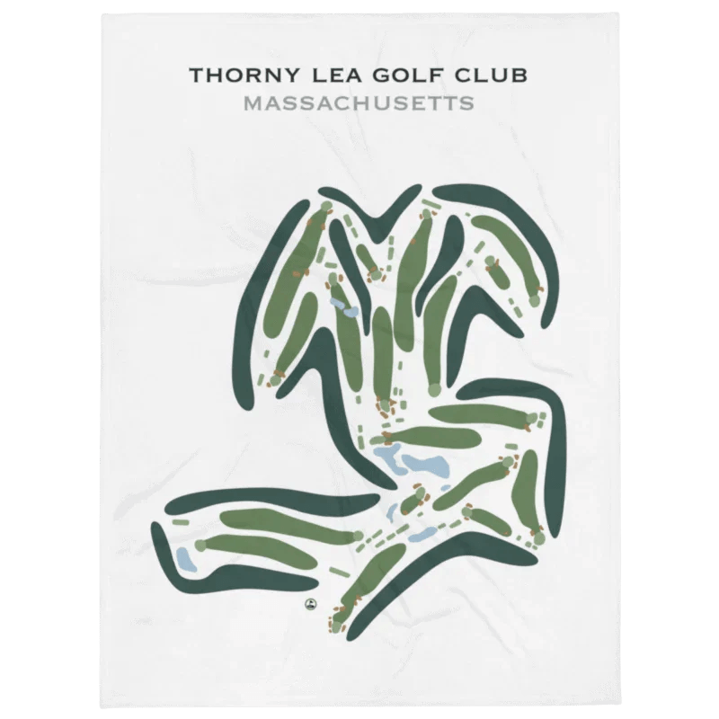 Thorny Lea Golf Club, Massachusetts - Printed Golf Courses