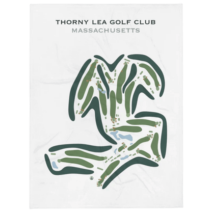 Thorny Lea Golf Club, Massachusetts - Printed Golf Courses