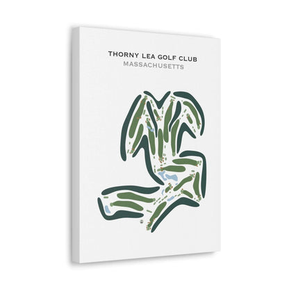 Thorny Lea Golf Club, Massachusetts - Printed Golf Courses