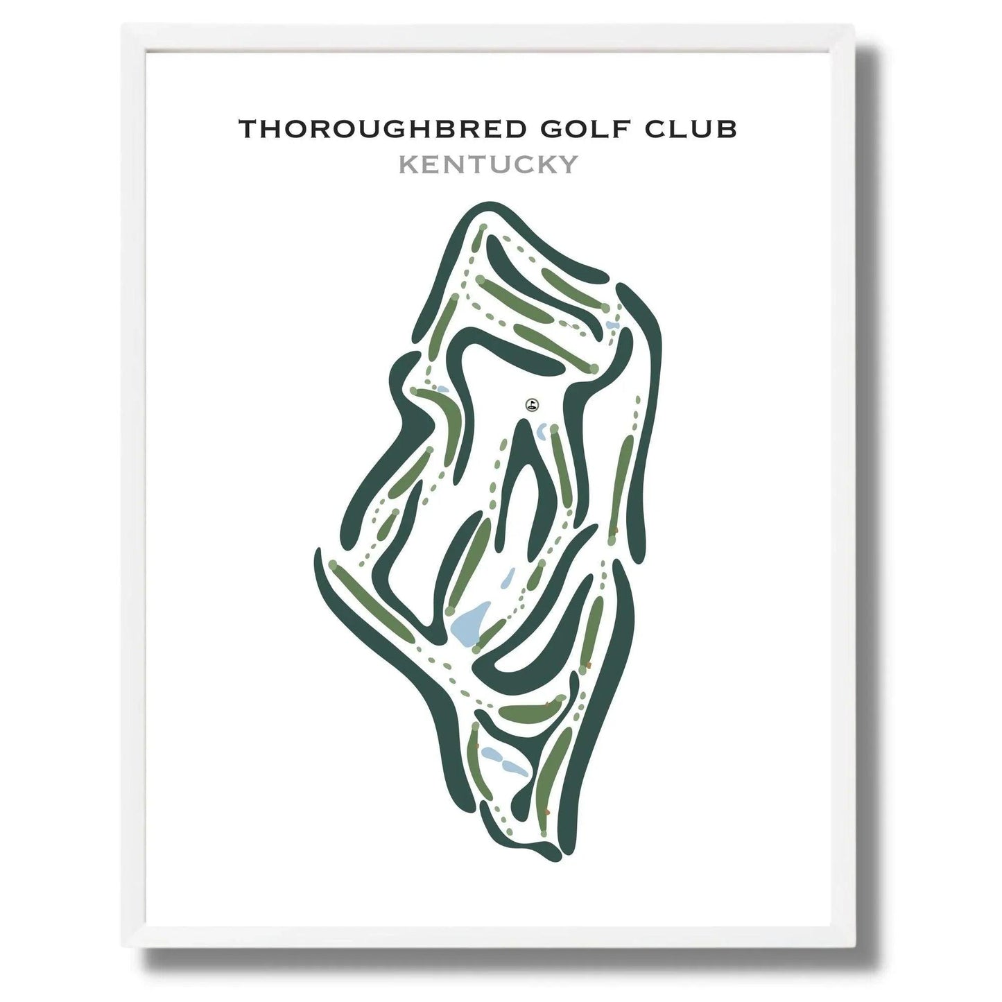 Thoroughbred Golf Club, Kentucky - Printed Golf Courses