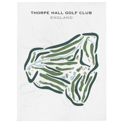 Thorpe Hall Golf Club, England - Printed Golf Courses