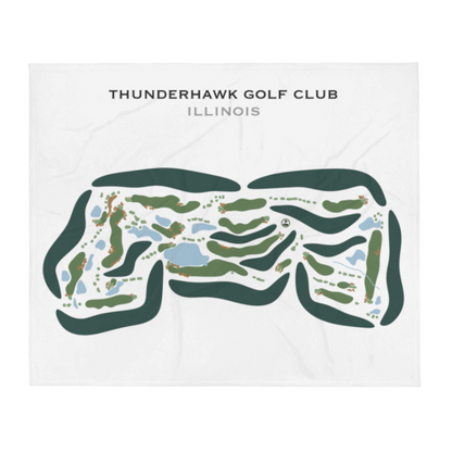 Thunderhawk Golf Club, Illinois - Printed Golf Courses