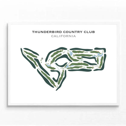 Thunderbird Country Club, California. - Printed Golf Course