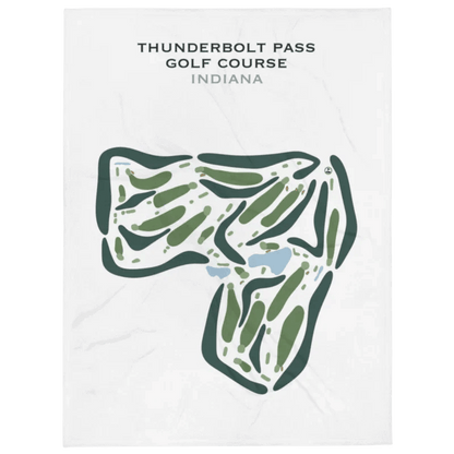 Thunderbolt Pass Golf Course, Indiana - Printed Golf Courses