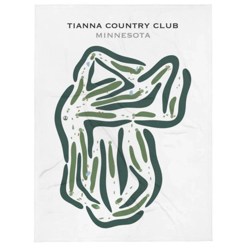 Tianna Country Club in Walker, Minnesota - Printed Golf Courses