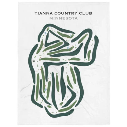 Tianna Country Club in Walker, Minnesota - Printed Golf Courses