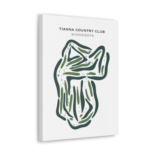 Tianna Country Club in Walker, Minnesota - Printed Golf Courses
