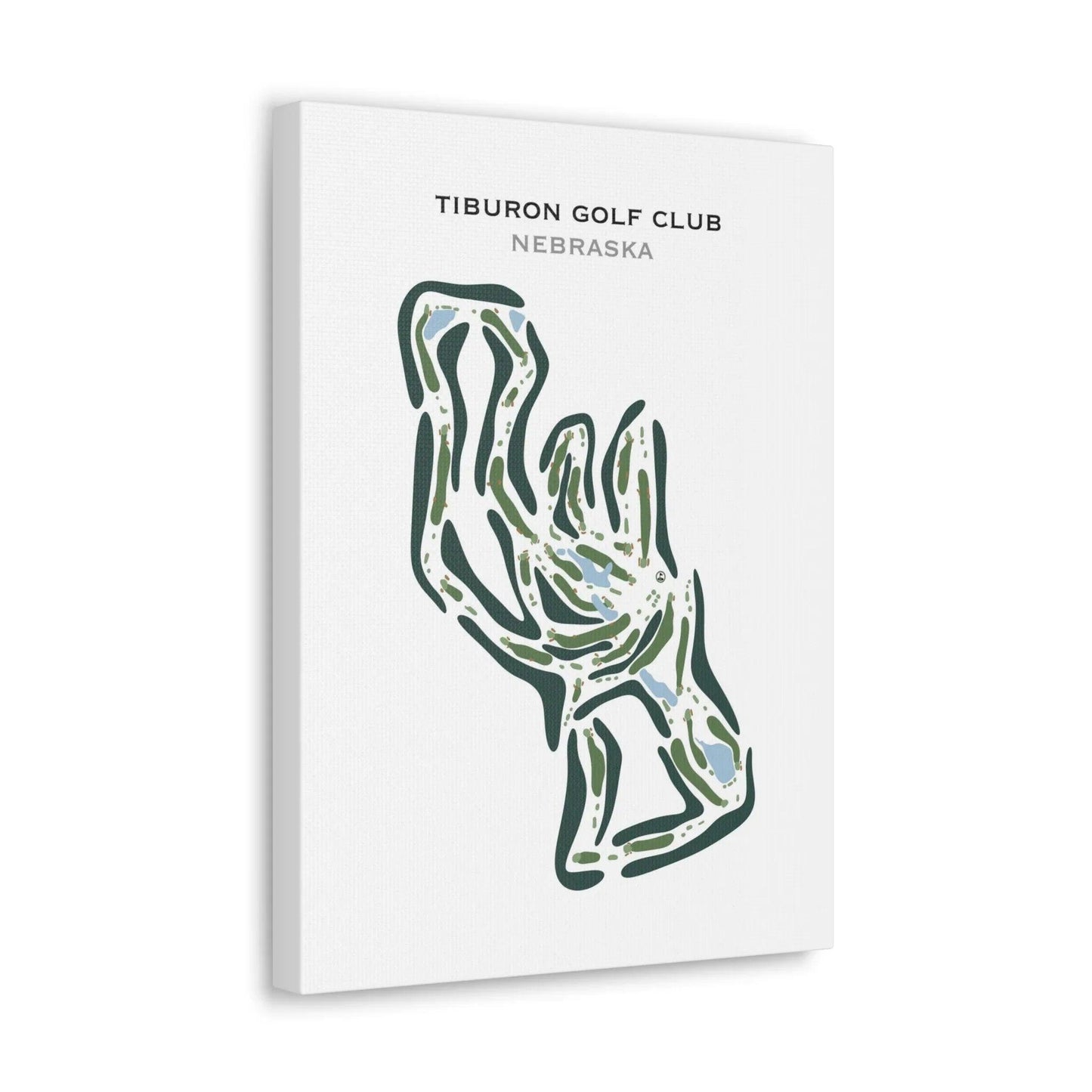 Tiburon Golf Club, Nebraska - Printed Golf Course