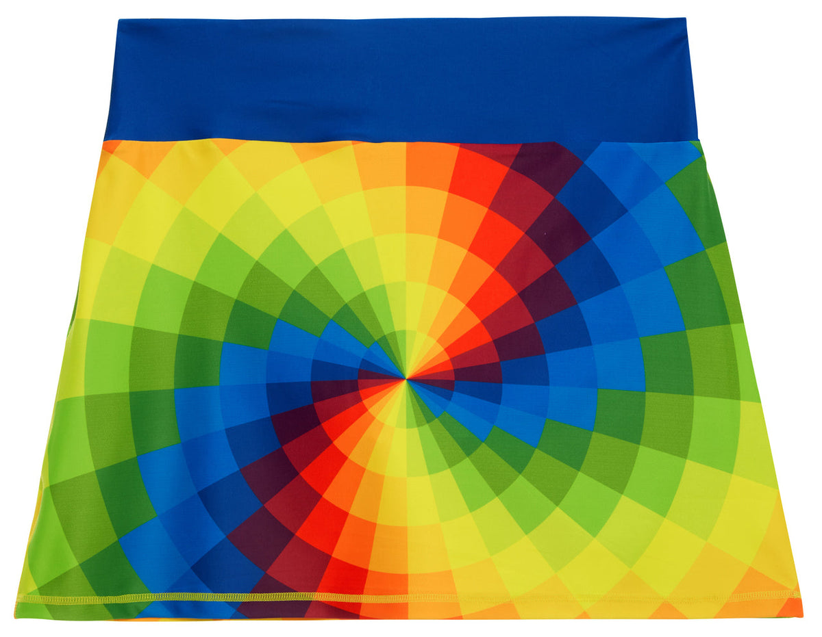 Tie Dye Ladies Active SKORT by ReadyGOLF