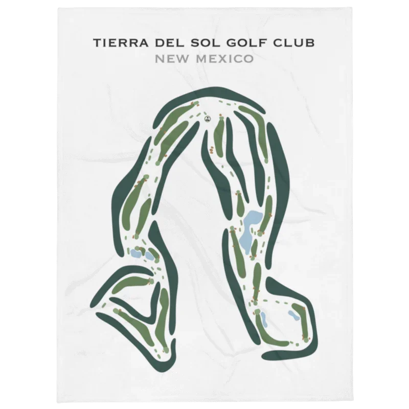 Tierra Del Sol Golf Club, New Mexico - Printed Golf Course