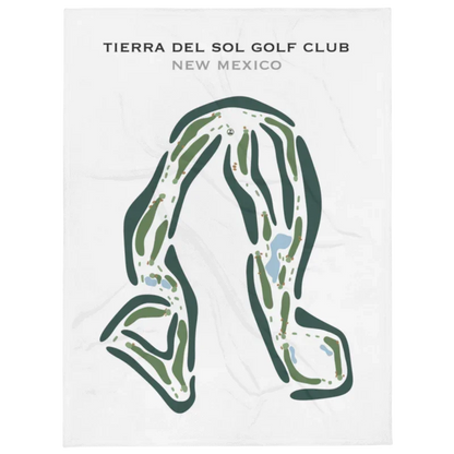 Tierra Del Sol Golf Club, New Mexico - Printed Golf Course
