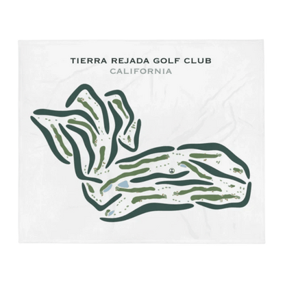 Tierra Rejada Golf Club, California - Printed Golf Courses
