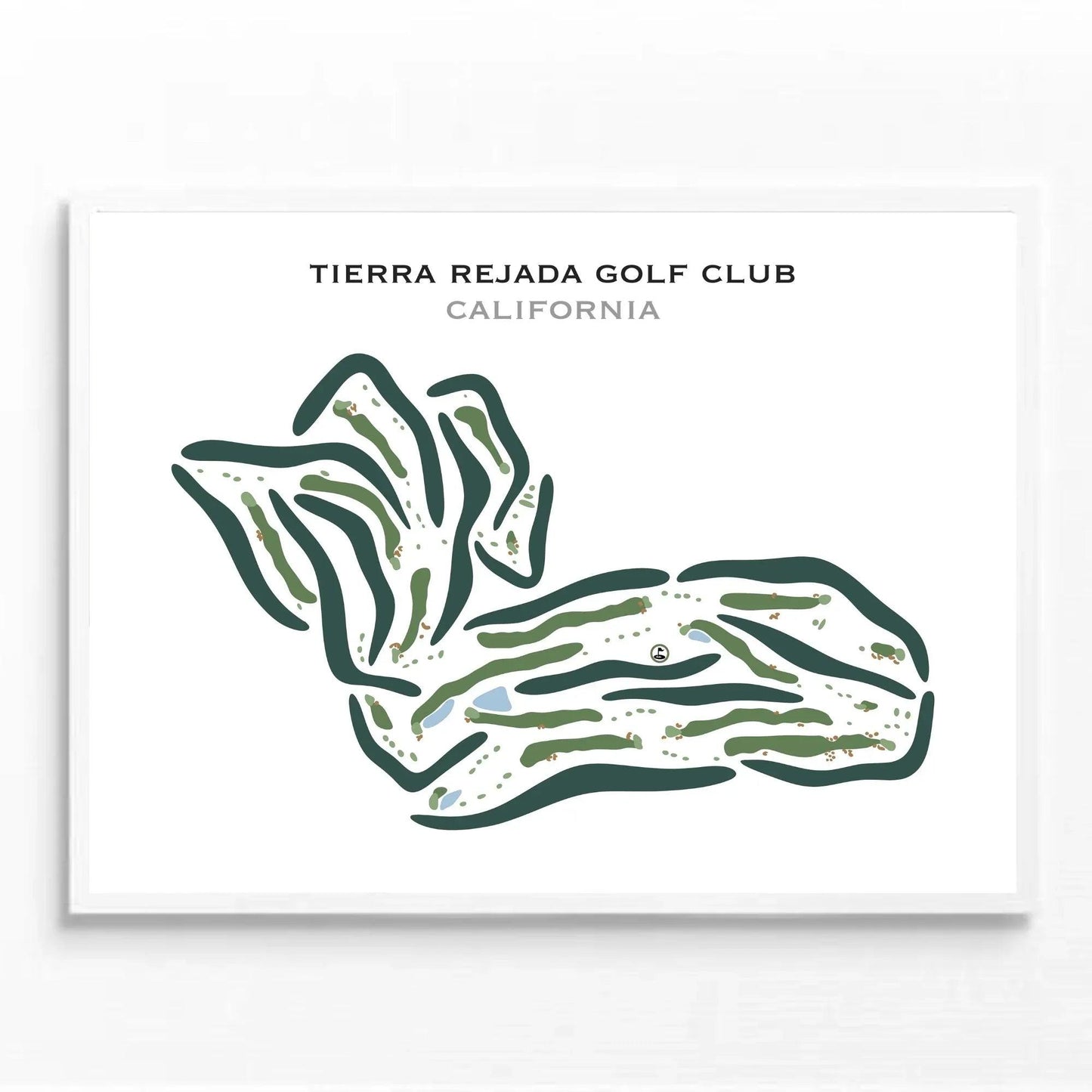 Tierra Rejada Golf Club, California - Printed Golf Courses