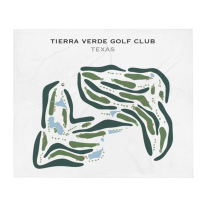 Tierra Verde Golf Club, Texas - Printed Golf Courses