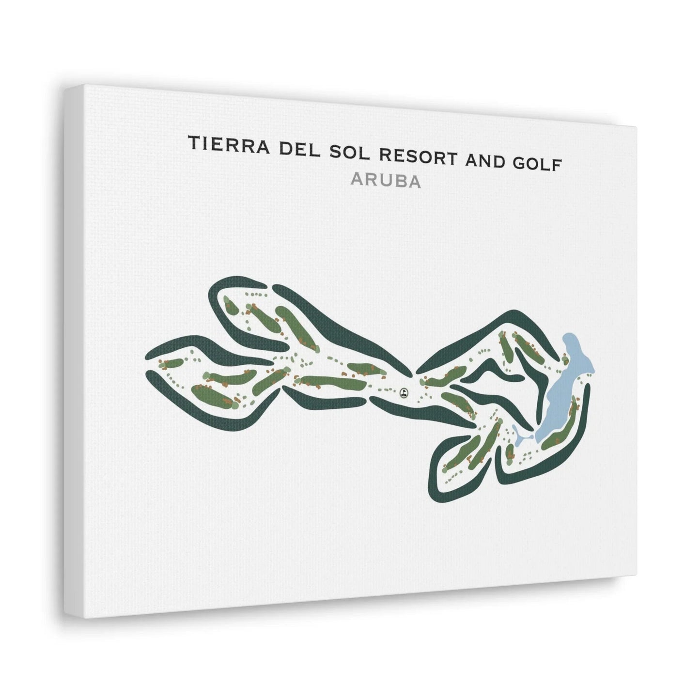 Tierra del Sol Resort & Golf, Aruba - Printed Golf Courses