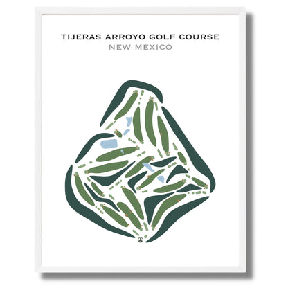 Tijeras Arroyo Golf Course, New Mexico - Printed Golf Courses