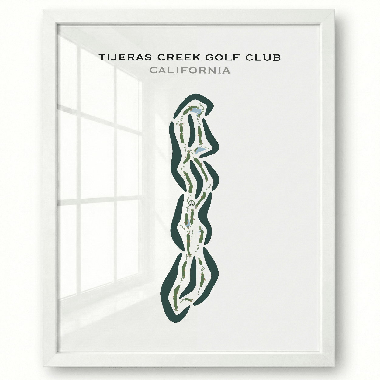 Tijeras Creek Golf Club, California - Printed Golf Courses