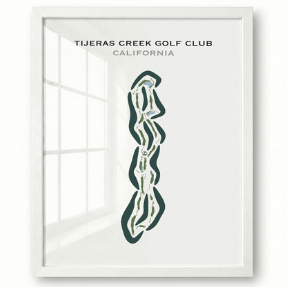 Tijeras Creek Golf Club, California - Printed Golf Courses