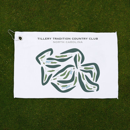 Tillery Tradition Country Club, North Carolina - Printed Golf Courses