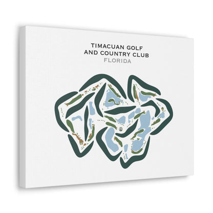 Timacuan Golf & Country Club, Florida - Printed Golf Courses