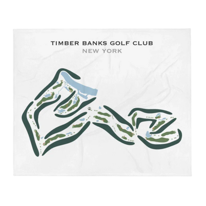 Timber Banks Golf Club, New York - Printed Golf Course