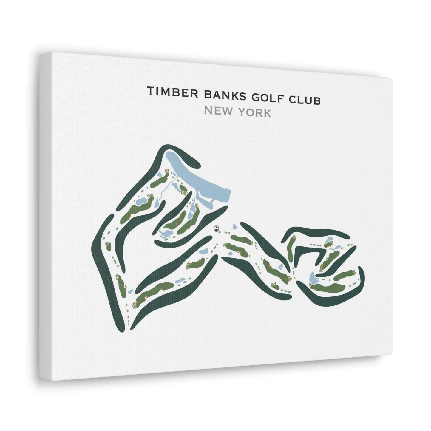 Timber Banks Golf Club, New York - Printed Golf Course